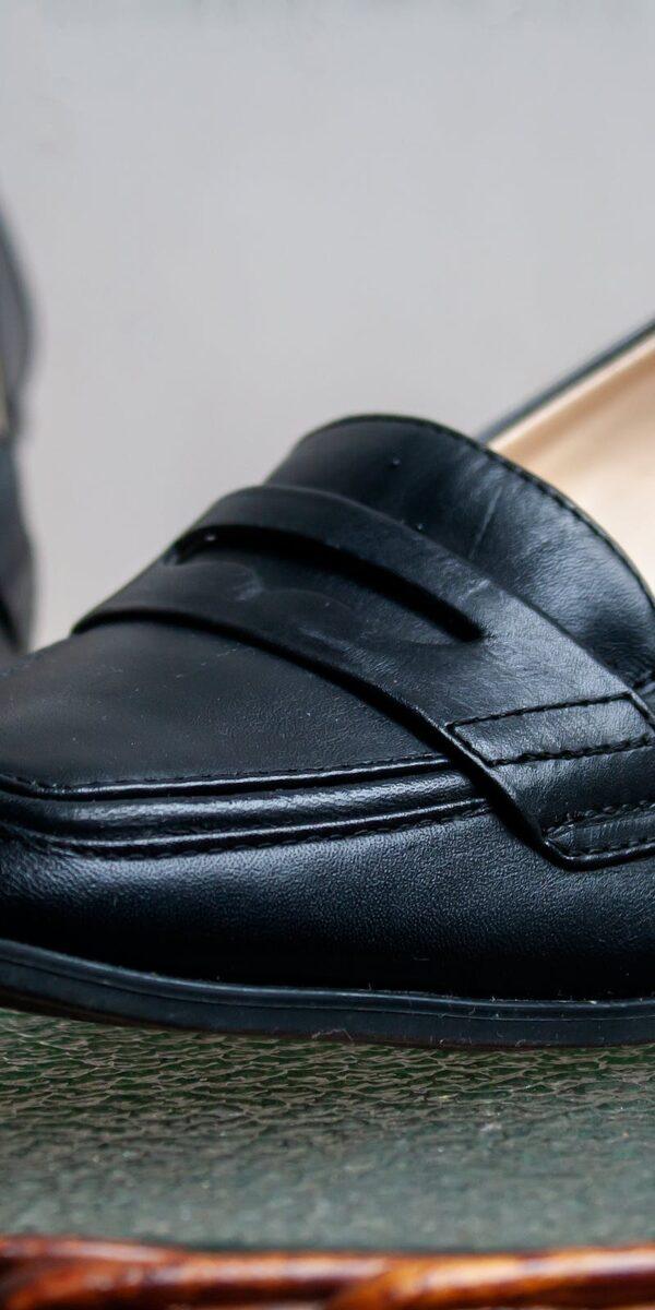 Leather Casual Shoes – Black
