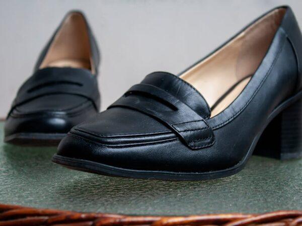 Leather Casual Shoes – Black