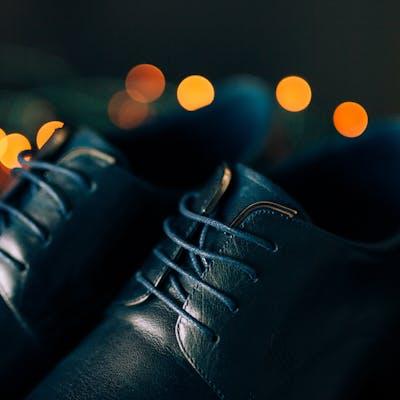 Leather Casual Shoes – Black