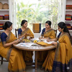 D2-Cotton saree product Image 1